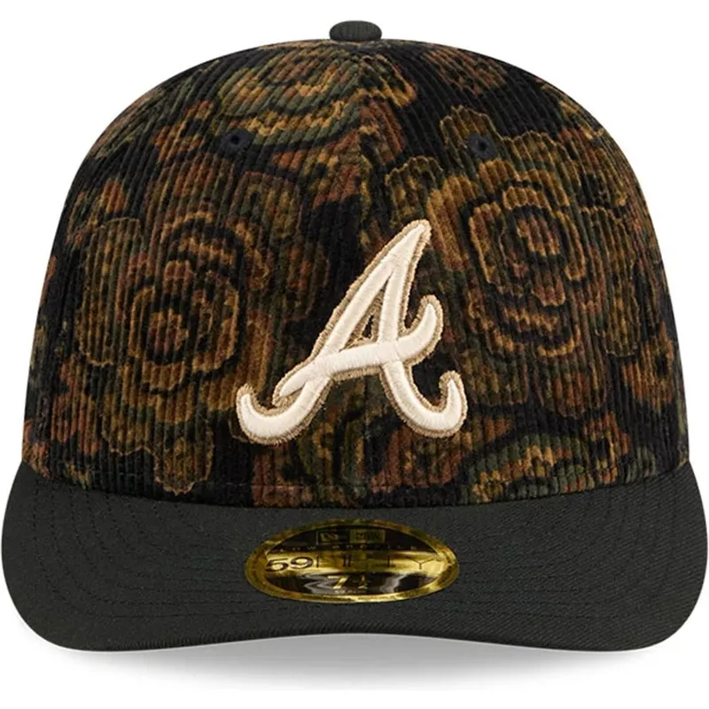 mutsid-kumer-must-liibuv-59fifty-low-profile-floral-cord-three-looms-printed-corduroy-atlanta-braves-mlb-new-era mutsid-kumer-must-liibuv-59fifty-low-profile-floral-cord-three-looms-printed-corduroy-atlanta-braves-mlb-new-era