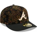 cap-kumer-black-ajustada-59fifty-low-profile-floral-cord-three-looms-printed-corduroy-atlanta-braves-mlb-new-era