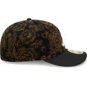 mutsid-kumer-must-liibuv-59fifty-low-profile-floral-cord-three-looms-printed-corduroy-atlanta-braves-mlb-new-era