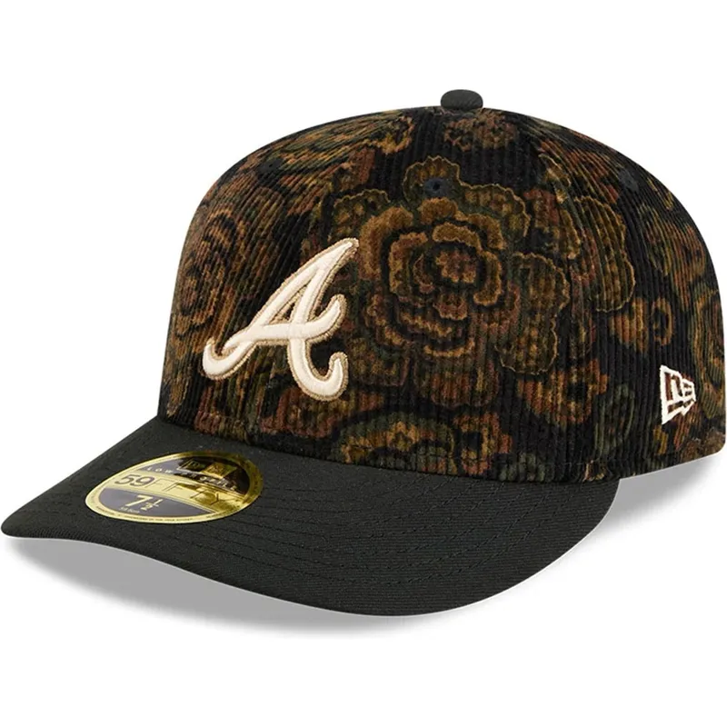 mutsid-kumer-must-liibuv-59fifty-low-profile-floral-cord-three-looms-printed-corduroy-atlanta-braves-mlb-new-era mutsid-kumer-must-liibuv-59fifty-low-profile-floral-cord-three-looms-printed-corduroy-atlanta-braves-mlb-new-era