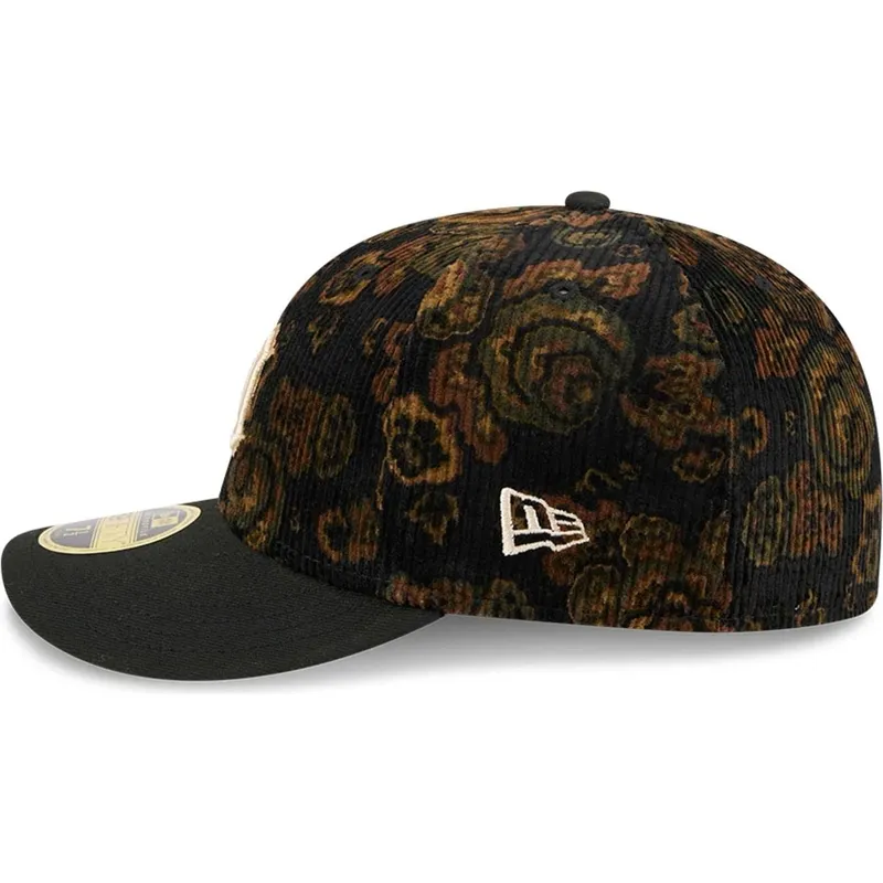 cap-kumer-black-ajustada-59fifty-low-profile-floral-cord-three-looms-printed-corduroy-detroit-tigers-mlb-new-era
