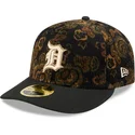 mutsid-kumer-must-liibuv-59fifty-low-profile-floral-cord-three-looms-printed-corduroy-detroit-tigers-mlb-new-era