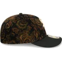 mutsid-kumer-must-liibuv-59fifty-low-profile-floral-cord-three-looms-printed-corduroy-chicago-white-sox-mlb-new-era