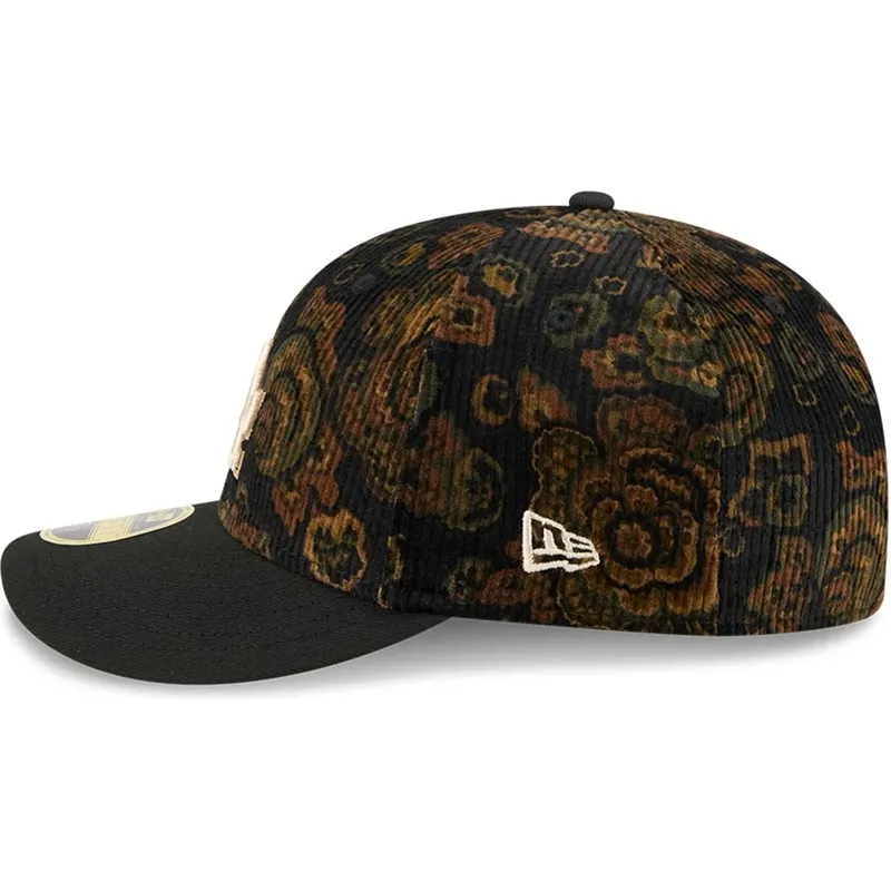 cap-kumer-black-ajustada-59fifty-low-profile-floral-cord-three-looms-printed-corduroy-los-angeles-dodgers-mlb-new-era