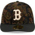 cap-kumer-black-ajustada-59fifty-low-profile-floral-cord-three-looms-printed-corduroy-boston-red-sox-mlb-new-era