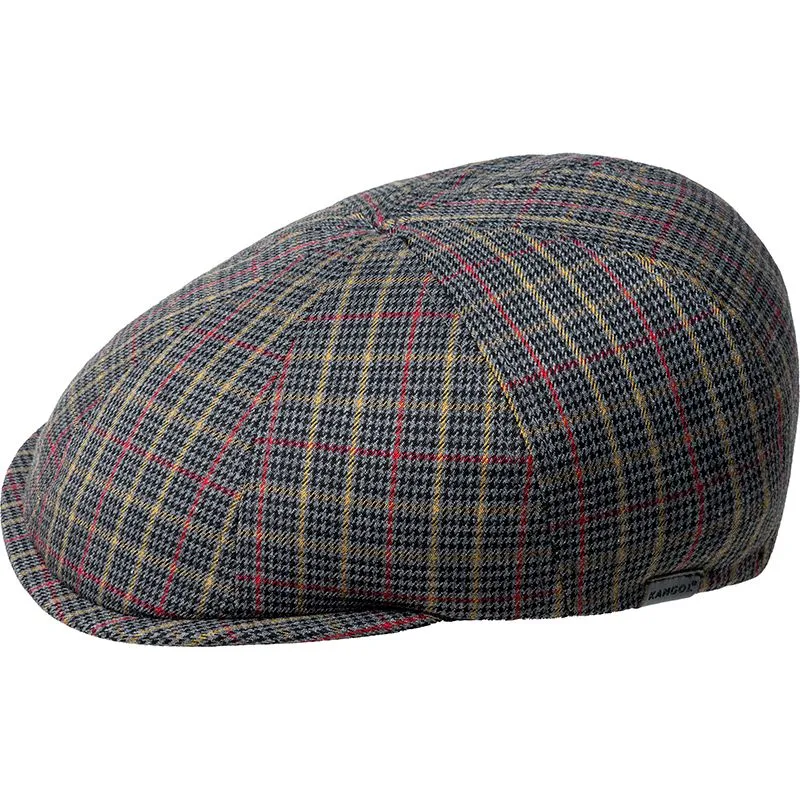 baretid-hall-pattern-flexfit-grey-plaid-kangol