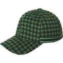 kangol-curved-brim-block-zig-baseball-green-adjustable-cap