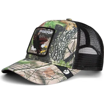 Mütsid kumer veok kamuflaaž snapback águila Freedom Eagle Camouflage Seasonal Real Tree The Farm The Farm de Goorin Bros.