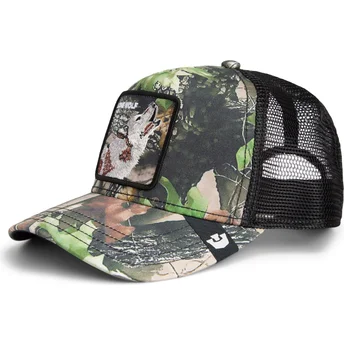 Mütsid kumer kamuflaaž snapback Lone Wolf Camouflage Seasonal Real Tree The Farm Goorin Bros.
