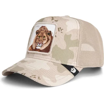 Mütsid kumer beež snapback King Corduroy Camo The Farm Goorin Bros.
