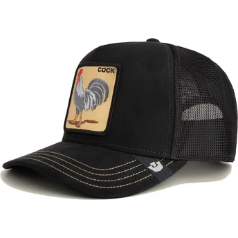 Mütsid kumer must snapback Cock Golden Suede The Farm Goorin Bros.