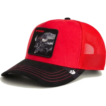 Mütsid kumer punane snapback Ruthless Buffalo Suede The Farm Goorin Bros.