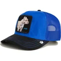 mutsid-kumer-sinine-snapback-flex-suede-the-farm-goorin-bros