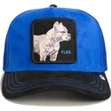 mutsid-kumer-sinine-snapback-flex-suede-the-farm-goorin-bros