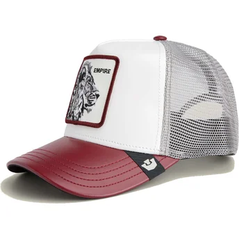 Goorin Bros. Lion Empire Courtside The Farm White and Red Trucker Hat