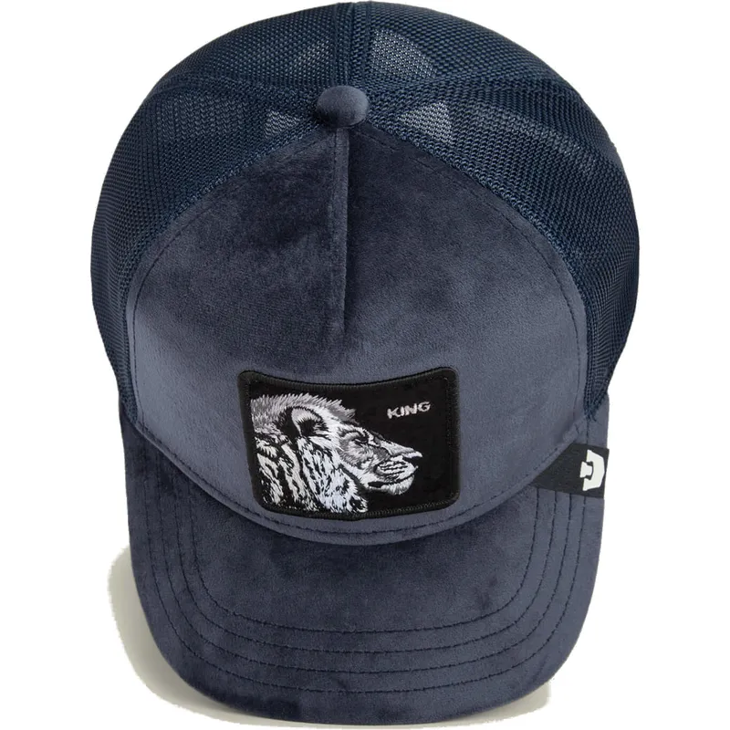 mutsid-kumer-meresinine-snapback-king-lion-velour-the-farm-goorin-bros mutsid-kumer-meresinine-snapback-king-lion-velour-the-farm-goorin-bros