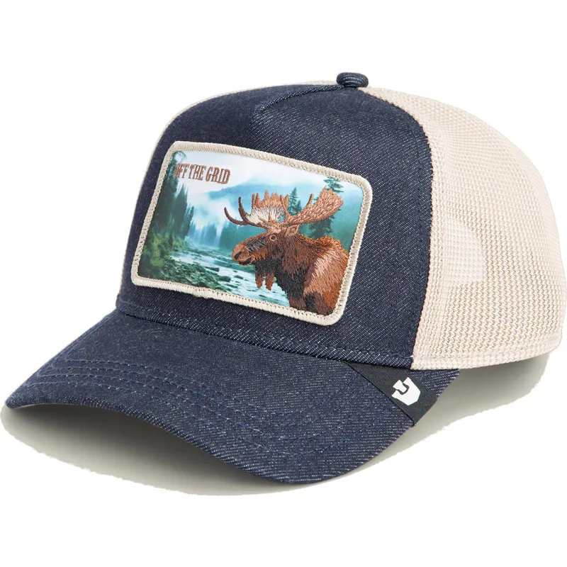 mutsid-kumer-sinine-snapback-off-the-grid-staycation-homestead-the-farm-goorin-bros