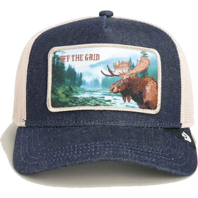 mutsid-kumer-sinine-snapback-off-the-grid-staycation-homestead-the-farm-goorin-bros