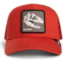 mutsid-kumer-punane-snapback-the-extinct-skull-grit-the-farm-goorin-bros