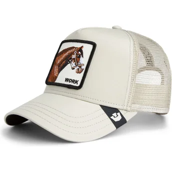 Cap kumer white snapback The Farm de Goorin Bros.