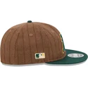 mutsid-lame-pruun-reguleeritav-9fifty-retro-crown-wool-pinstripe-oakland-athletics-mlb-new-era