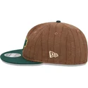 mutsid-lame-pruun-reguleeritav-9fifty-retro-crown-wool-pinstripe-oakland-athletics-mlb-new-era