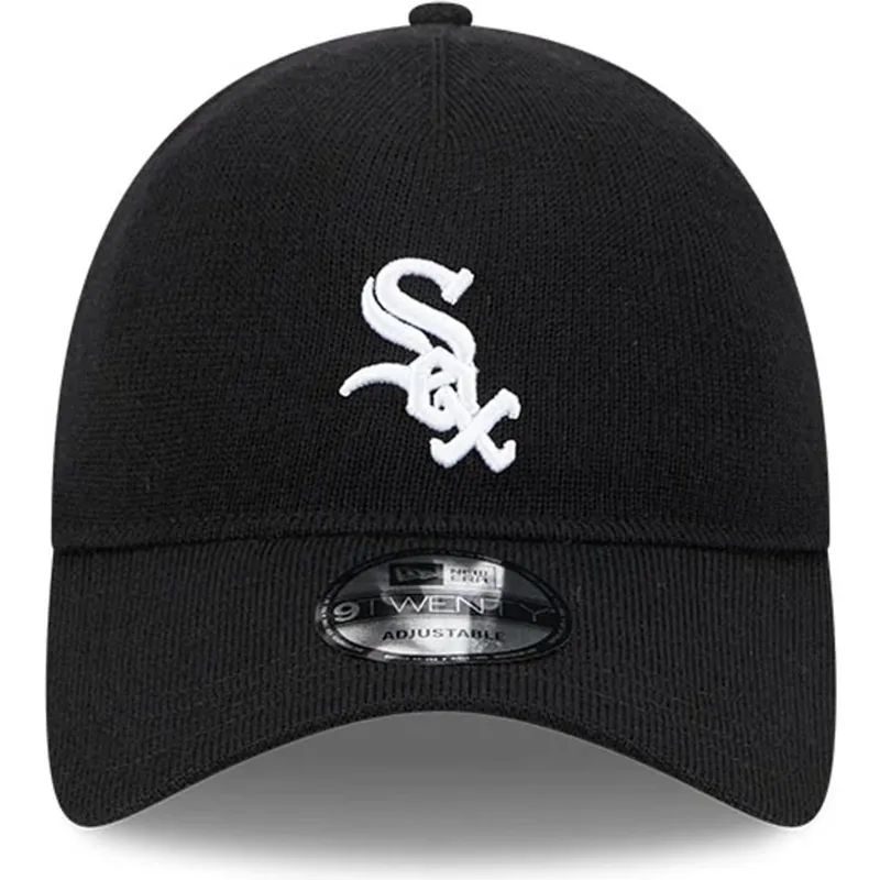 mutsid-kumer-must-reguleeritav-9twenty-merino-wool-chicago-white-sox-mlb-new-era