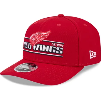 Mütsid kumer punane snapback 9SEVENTY Stretch Snap Stated Detroit Red Wings NHL New Era
