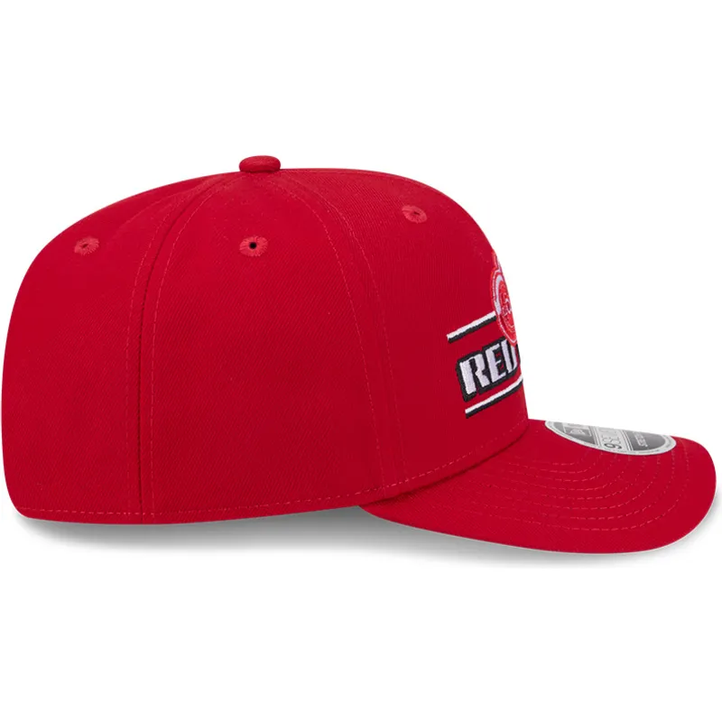 mutsid-kumer-punane-snapback-9seventy-stretch-snap-stated-detroit-red-wings-nhl-new-era