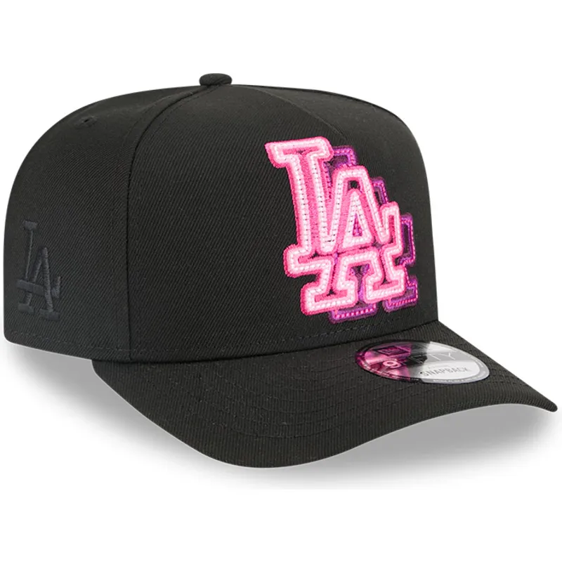 mutsid-kumer-must-snapback-9fifty-a-frame-neon-los-angeles-dodgers-mlb-new-era