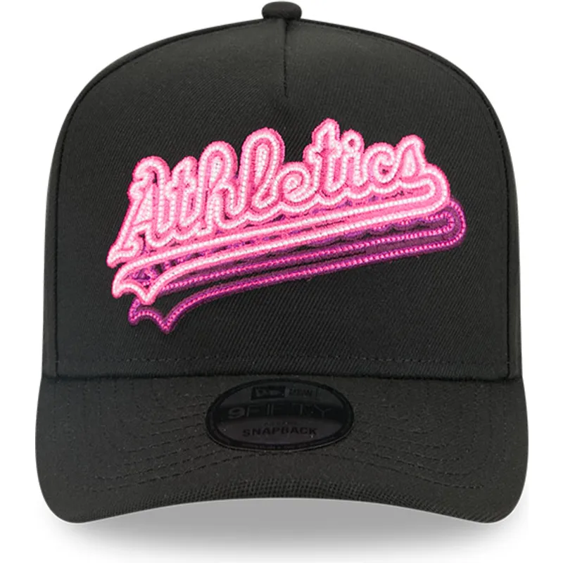 mutsid-kumer-must-snapback-9fifty-a-frame-neon-oakland-athletics-mlb-new-era