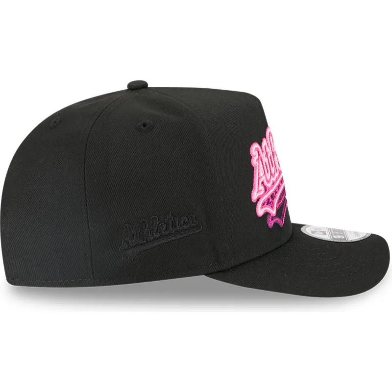 mutsid-kumer-must-snapback-9fifty-a-frame-neon-oakland-athletics-mlb-new-era