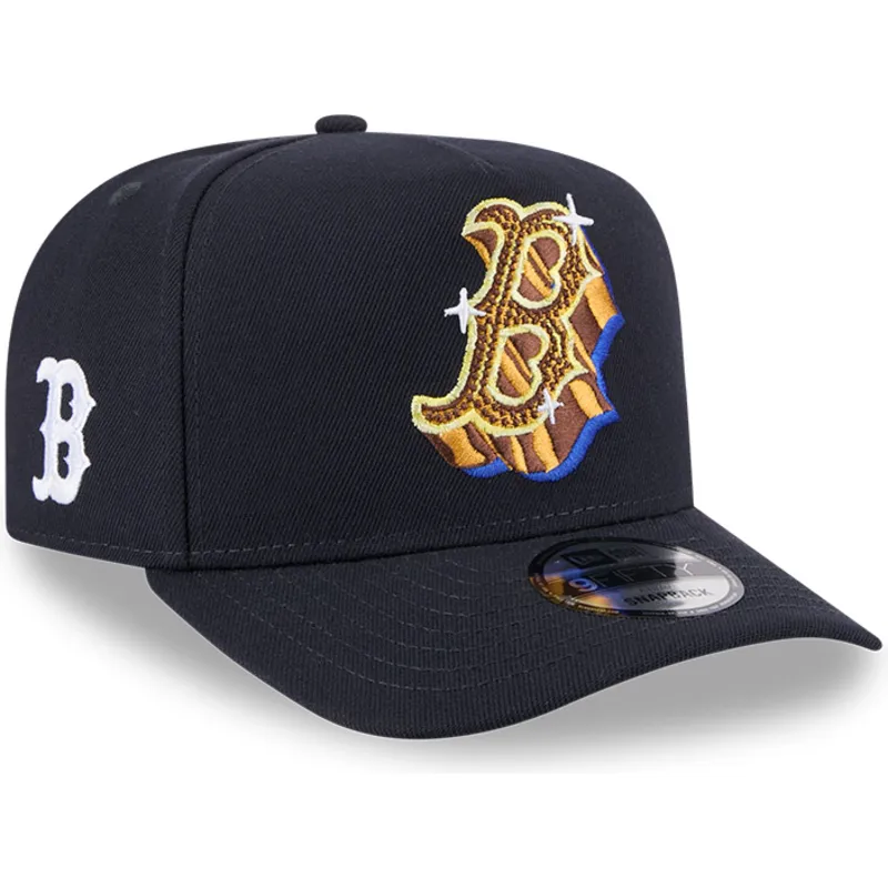 mutsid-kumer-meresinine-snapback-9fifty-a-frame-emblem-boston-red-sox-mlb-new-era
