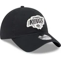 cap-kumer-black-adjustable-strap-9twenty-stamp-los-angeles-kings-nhl-new-era