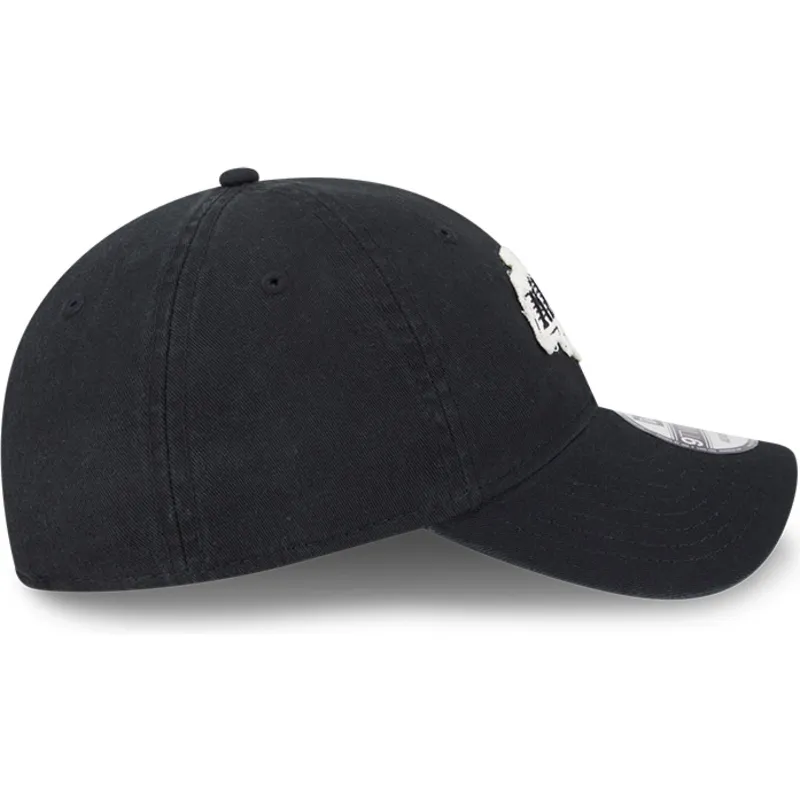cap-kumer-black-adjustable-strap-9twenty-stamp-los-angeles-kings-nhl-new-era