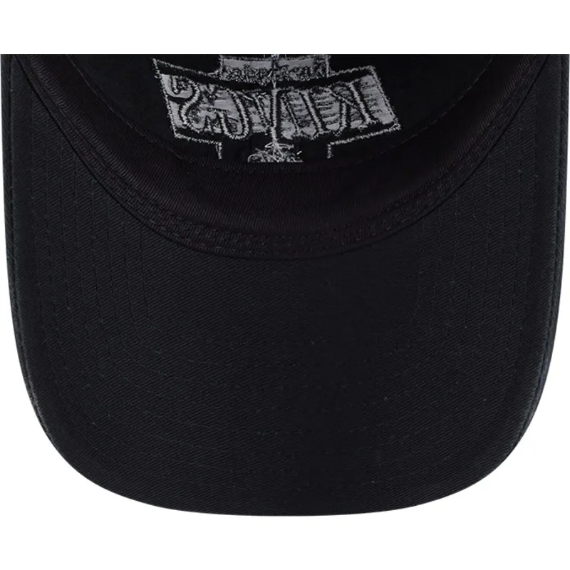 cap-kumer-black-adjustable-strap-9twenty-stamp-los-angeles-kings-nhl-new-era