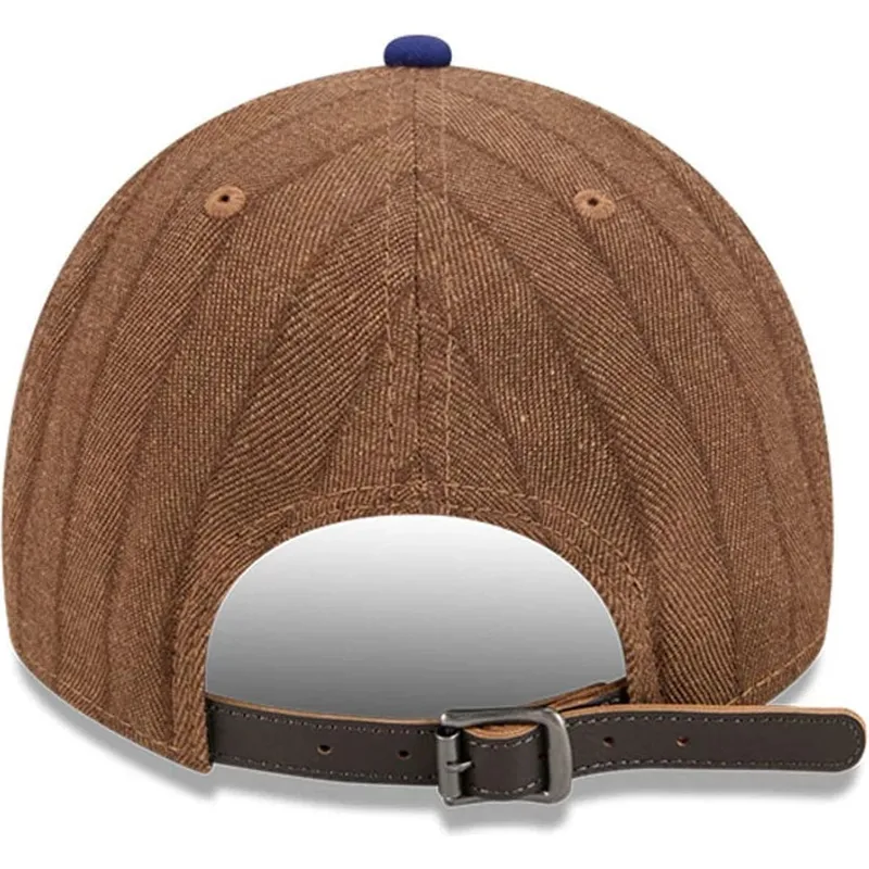mutsid-kumer-pruun-reguleeritav-9twenty-a-frame-wool-pinstripe-los-angeles-dodgers-mlb-new-era