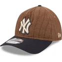 mutsid-kumer-pruun-reguleeritav-9twenty-a-frame-wool-pinstripe-new-york-yankees-mlb-new-era