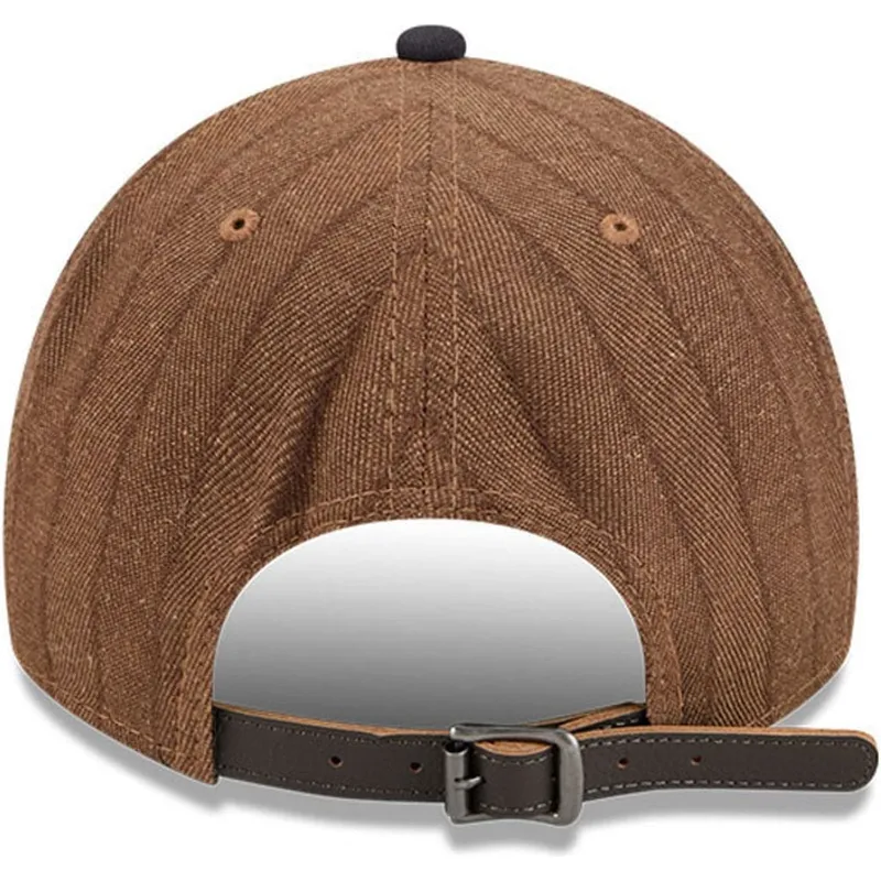 mutsid-kumer-pruun-reguleeritav-9twenty-a-frame-wool-pinstripe-new-york-yankees-mlb-new-era