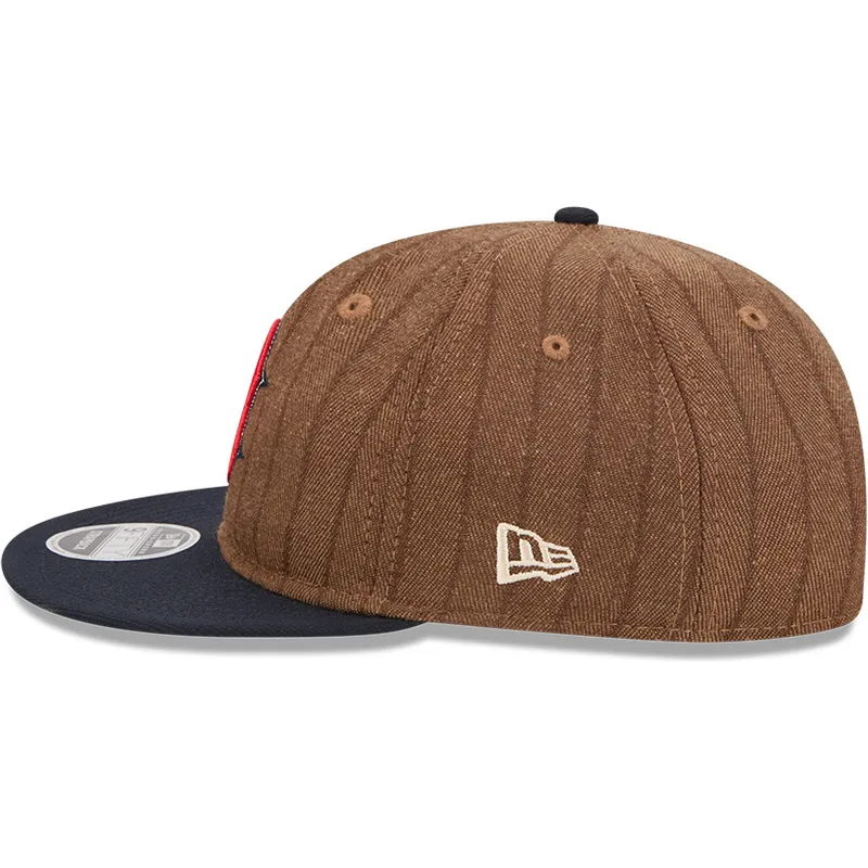 mutsid-lame-pruun-reguleeritav-9fifty-retro-crown-wool-pinstripe-boston-red-sox-mlb-new-era