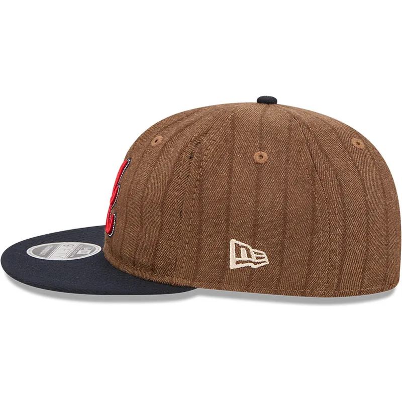 cap-lame-brown-adjustable-strap-9fifty-retro-crown-wool-pinstripe-atlanta-braves-mlb-new-era