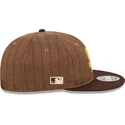 mutsid-lame-pruun-reguleeritav-9fifty-retro-crown-wool-pinstripe-san-diego-padres-mlb-new-era