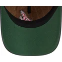 cap-kumer-brown-adjustable-strap-9twenty-a-frame-wool-pinstripe-atlanta-braves-mlb-new-era