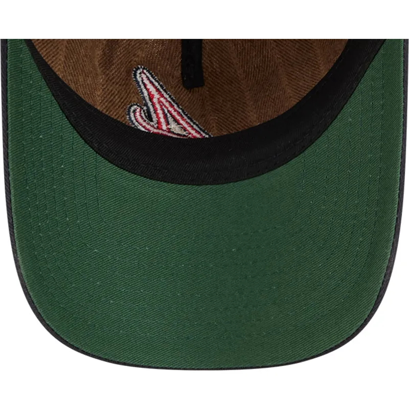 cap-kumer-brown-adjustable-strap-9twenty-a-frame-wool-pinstripe-atlanta-braves-mlb-new-era