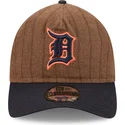 mutsid-kumer-pruun-reguleeritav-9twenty-a-frame-wool-pinstripe-detroit-tigers-mlb-new-era