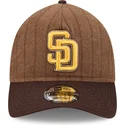 mutsid-kumer-pruun-reguleeritav-9twenty-a-frame-wool-pinstripe-san-diego-padres-mlb-new-era