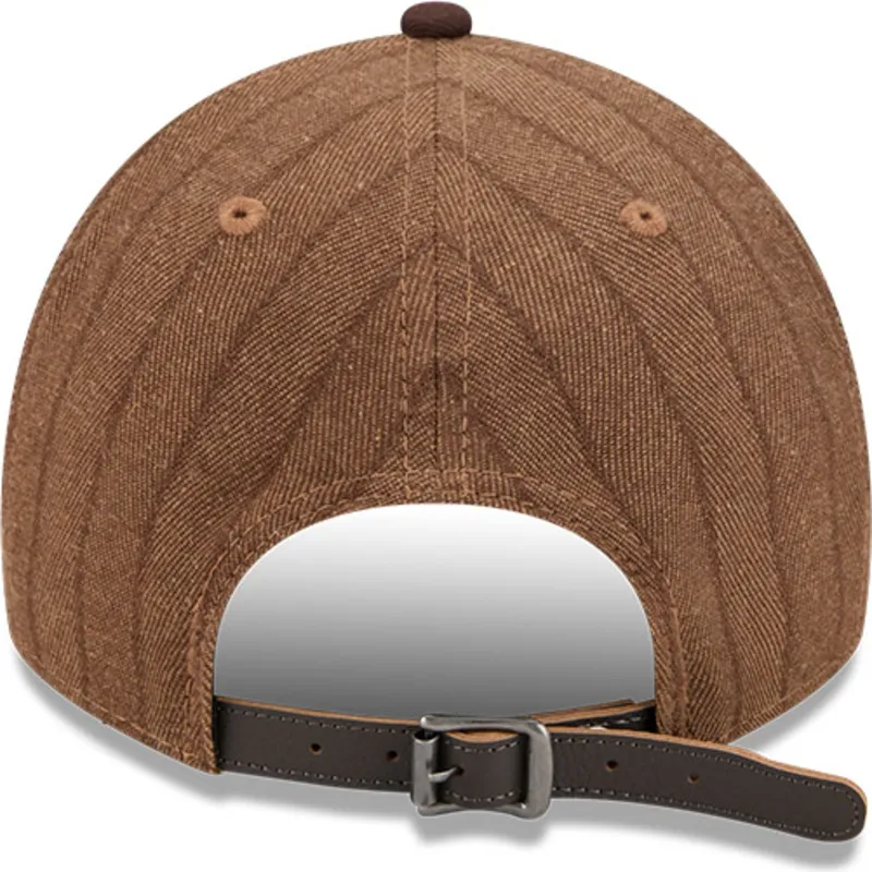 mutsid-kumer-pruun-reguleeritav-9twenty-a-frame-wool-pinstripe-san-diego-padres-mlb-new-era