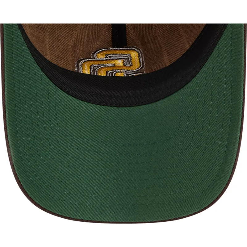 mutsid-kumer-pruun-reguleeritav-9twenty-a-frame-wool-pinstripe-san-diego-padres-mlb-new-era
