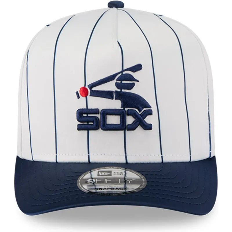 cap-kumer-white-snapback-9fifty-a-frame-satin-pinstripe-chicago-white-sox-mlb-new-era