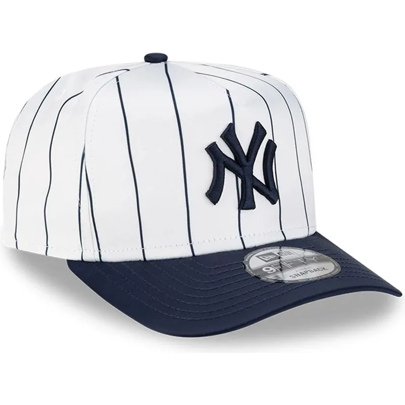 mutsid-kumer-valge-snapback-9fifty-a-frame-satin-pinstripe-new-york-yankees-mlb-new-era